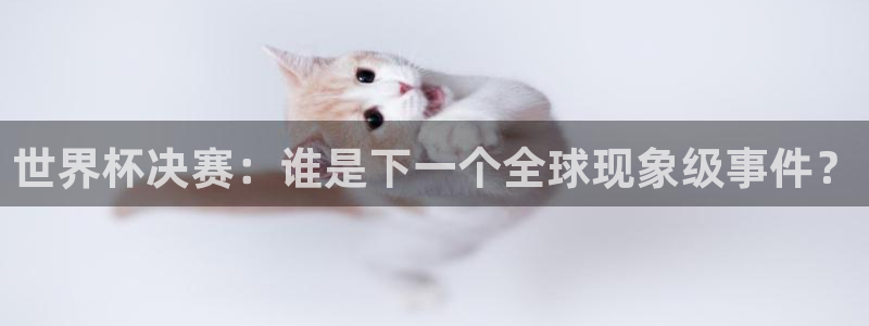 西超杯直播：世界杯决赛：谁是下一个全球现象级事件？